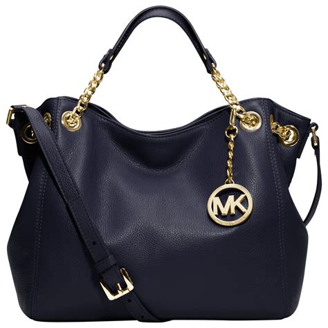 michael kors purse lock chain blue|Michael Kors jet set chain.